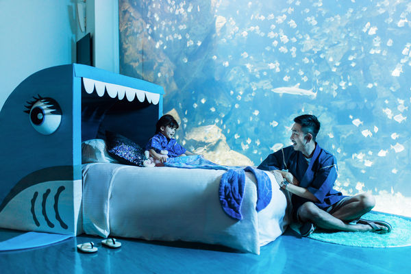 ▲兒童節連假Blu Night宿海奇遇推出兒童節限定【童游海之島】專案。（圖／COZZI Blu和逸飯店．桃園館提供）