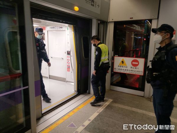 ▲▼機場捷運接獲炸彈恐嚇，全面加強巡檢。（圖／桃捷提供）