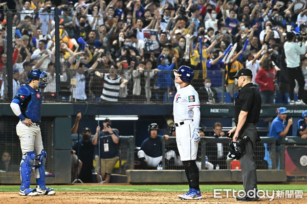 ▲▼2023WBC世界棒球經典賽中華隊張育成。（圖／記者李毓康攝）