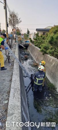 ▲▼彰化水溝。（圖／記者唐詠絮翻攝）
