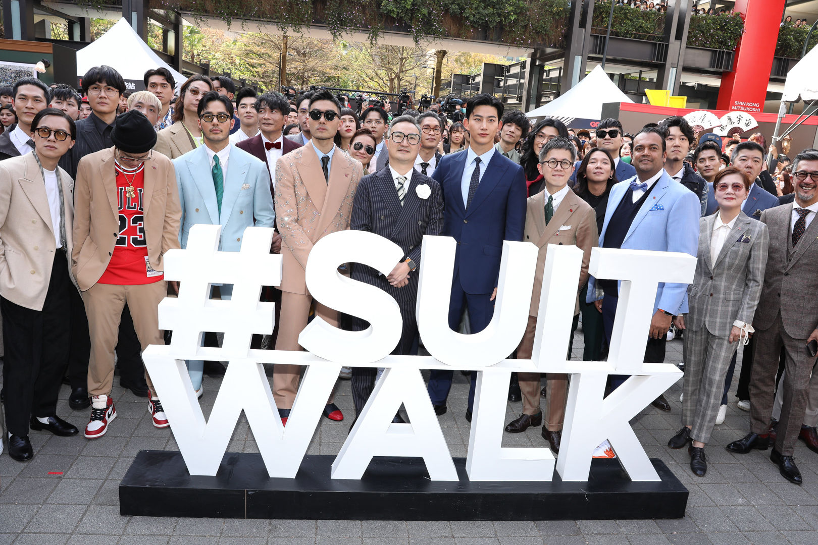 ▲▼  韓星2PM玉澤演站台【GQ Suit Walk】 。（圖／記者黃克翔攝）