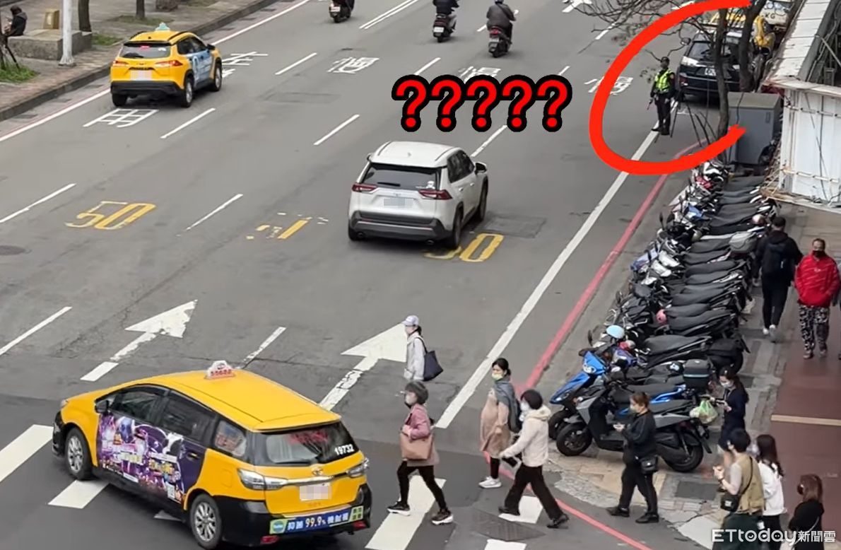 台灣難洗刷「行人地獄」惡名　網紅Cheap實測片揭原因：警察沒在抓 |