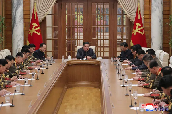 ▲▼朝中社指出，北韓勞動黨第八屆中央軍事委員會第五次擴大會議已於日前舉行，由金正恩親自主持。（圖／路透）