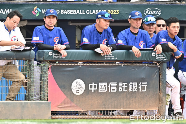 ▲▼2023WBC世界棒球經典賽中華隊教練團,左二起林岳平,曾豪駒,高志綱。（圖／記者李毓康攝）