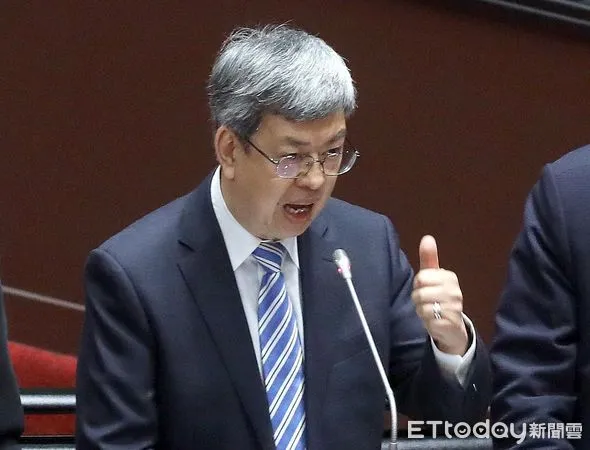 ▲▼行政院長陳建仁赴立法院備詢 高金素梅質詢時 陳建仁激動回答 怒了 。（圖／記者屠惠剛攝）