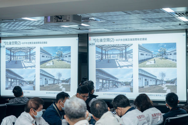 ▲「中原文創園區」結合桃園10餘所大專院校，促進產學合作