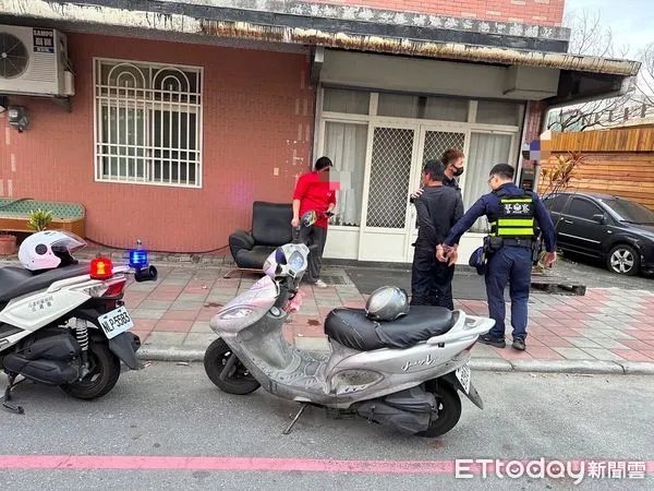 ▲▼男子酒駕闖紅燈拒員警攔檢竟出手襲警，最後遭員警以辣椒水制服逮捕。（圖／花蓮縣警察局提供，下同）