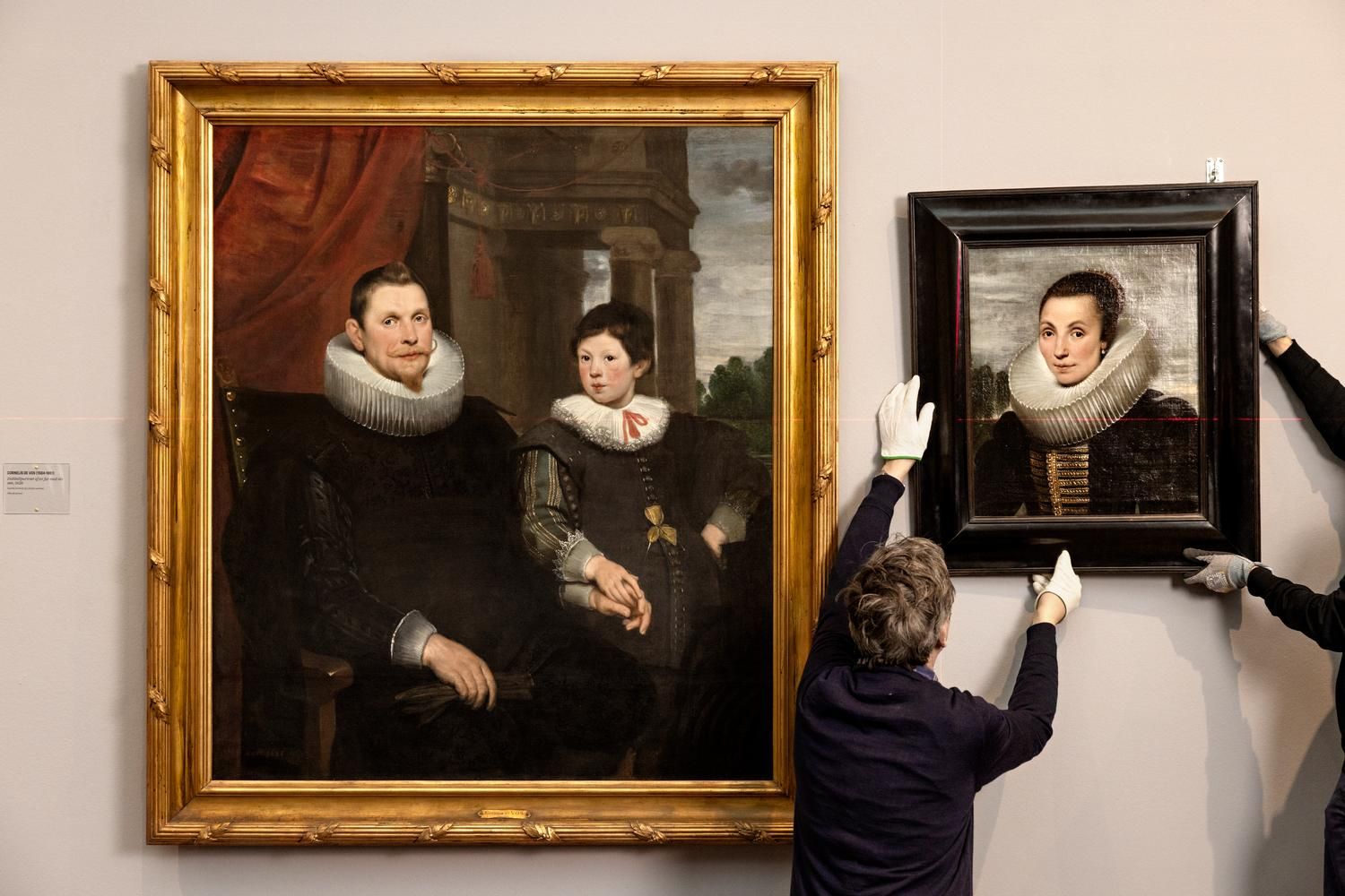 ▲▼ 丹麥尼沃典藏美術博物館展出兩幅畫，讓這家人在分開200年之後首度團圓。（圖／翻攝自nivaagaard）