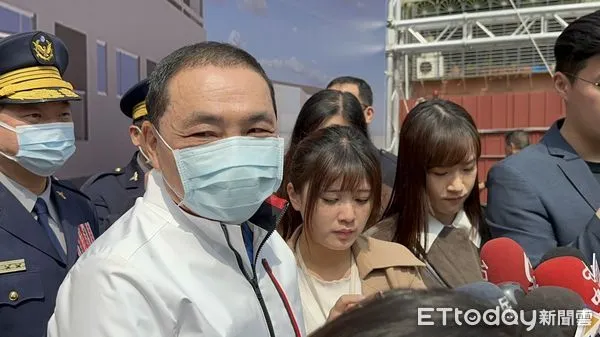 ▲▼ 侯友宜出席三重分局交通分隊及公有拖吊場共構工程動土典禮   。（圖／記者崔至雲攝）