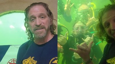 美副教授挑戰「水下生活100天」　長住海底旅館！學生偶爾潛水探訪