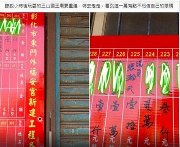 彰化福安宮拆遷...前議員只捐10元「網呼不敢相信」　真相曝光