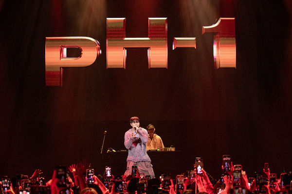 ▲pH-1 18日晚間在Zepp New Taipei開唱。（圖／超級動漫研究提供）