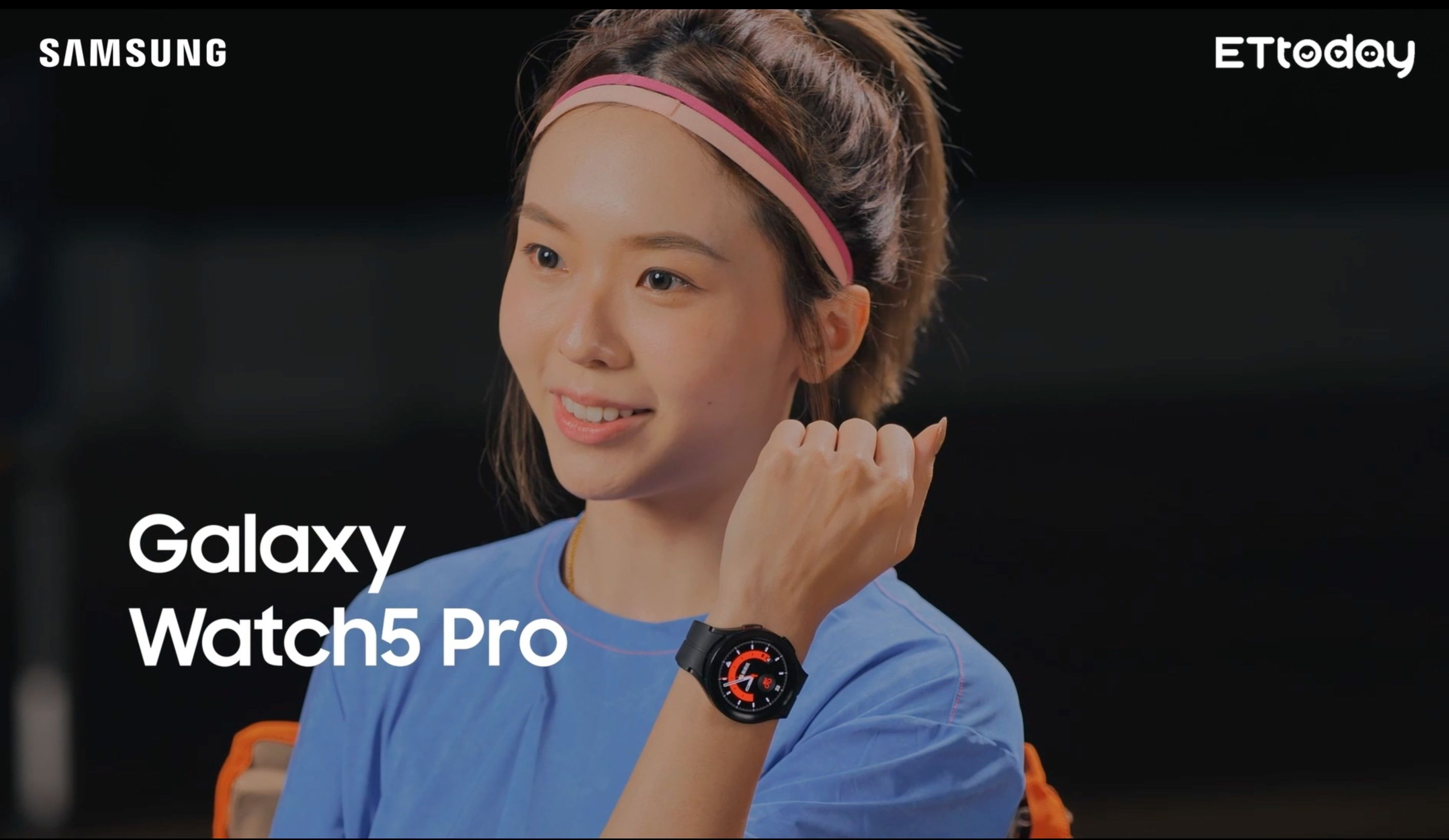 ▲▼廖苡任,收購手機Galaxy Watch5 Pro,三星。（圖／取自影片）