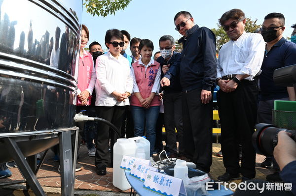 ▲台中大規模停水倒數計時，30萬人明後天沒水用…119處供水站就緒。（圖／記者游瓊華攝）