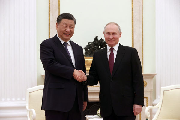▲▼中國國家主席習近平與俄羅斯總統普丁。（圖／路透）