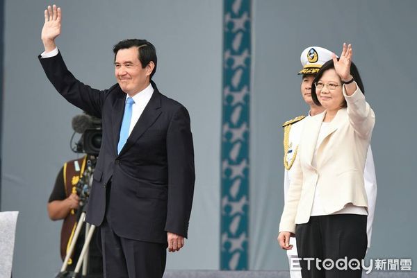 ▲前總統馬英九與總統蔡英文。（圖／資料照）