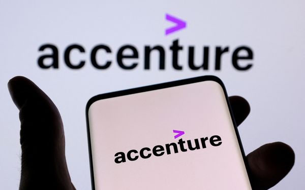 ▲ IT管理諮詢顧問公司埃森哲（Accenture）。（圖／路透）
