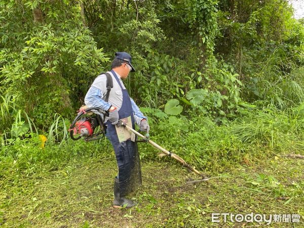 ▲使用除草劑除會破壞生態鏈、影響民眾健康，還可能因此吃上罰單。（圖／花蓮縣政府提供，下同）