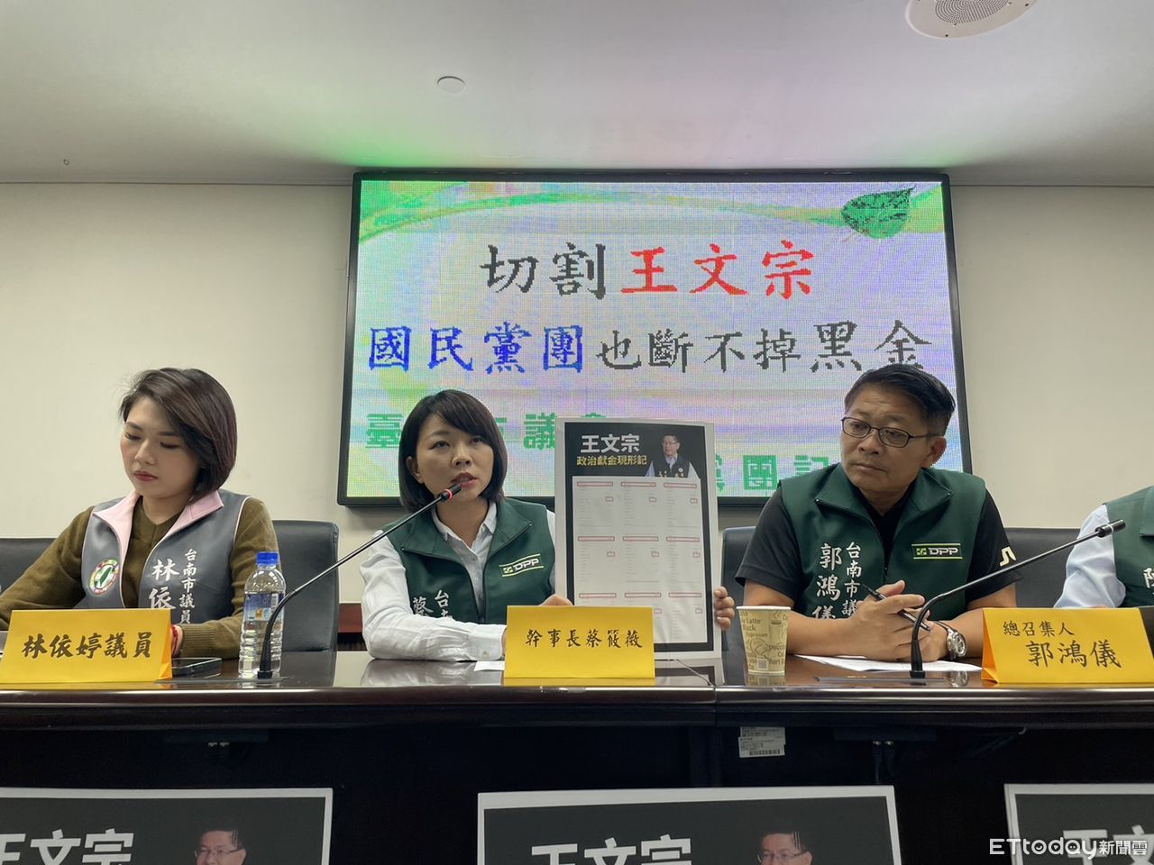 學甲槍擊案王文宗遭羈押　台南綠營批國民黨切割「做賊喊抓賊」 | ETto