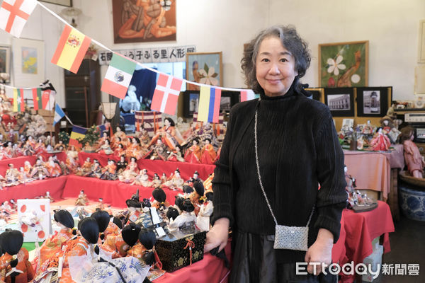 ▲廣島旅遊,日本旅遊,上下町白壁老街,翁作,女兒節雛人形。（圖／記者彭懷玉攝）