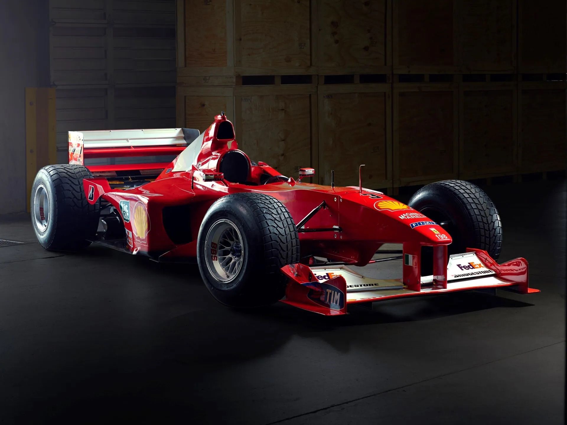 ▲舒馬克冠軍座駕F1-2000即將拍賣。（圖／翻攝自RM Sotheby’s）