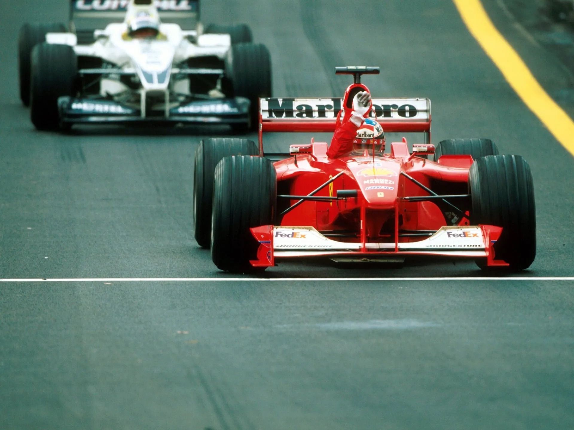 ▲舒馬克冠軍座駕F1-2000即將拍賣。（圖／翻攝自RM Sotheby’s）