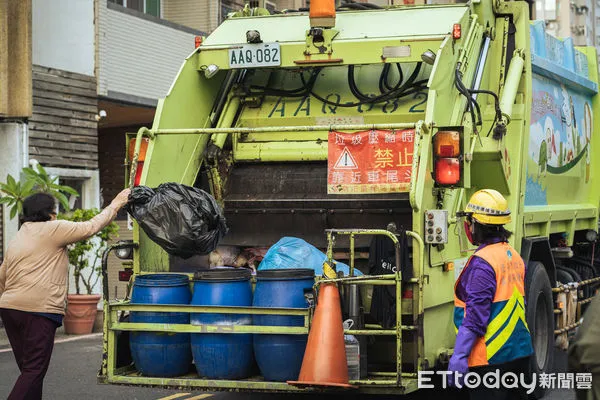 ▲清明5天連假將至，台南市維持原本垃圾清運時間以維護市容觀瞻。（圖／記者林悅翻攝，下同）