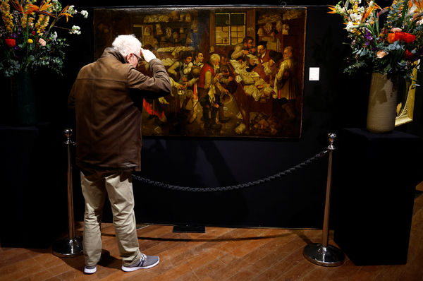 ▲▼ 17世紀法蘭德斯畫家小彼得·布勒哲爾（Pieter Brueghel the Younger）的作品。（圖／路透）