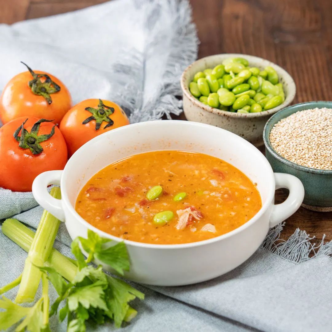 術後營養品推薦天天自然豬豬藜麥番茄湯，將營養精華濃縮在湯水中