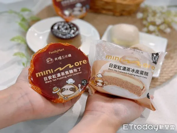 ▲▼「全家X再睡5分鐘」聯名甜點、飲品。（圖／記者蕭筠攝）