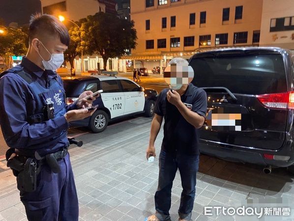 ▲台南市警二分局海安所員警，緊急開道協助將患者送往永康奇美醫院就醫，及時挽回寶貴生命。（圖／記者林悅翻攝，下同）