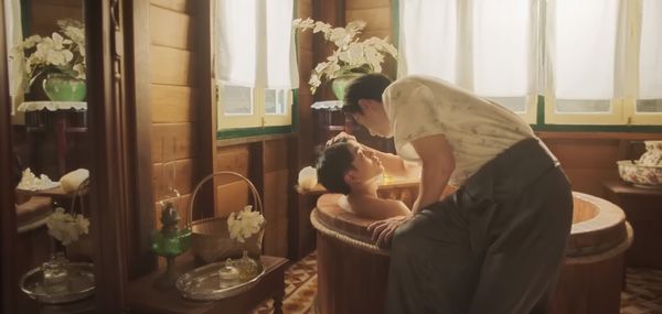 ▲▼Nonkul主演BL劇《愛的香氣》，最新預告男男共浴親吻。（圖／翻攝自YouTube）