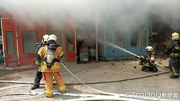 ▲▼大裕路火警             。（圖／記者陳宏瑞攝）