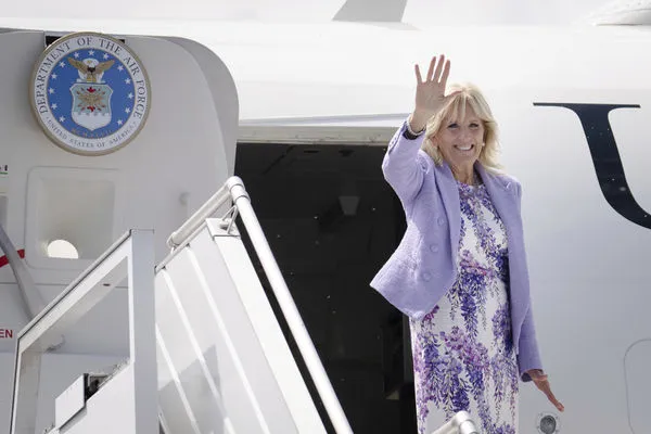 ▲▼美國第一夫人吉兒（Jill Biden） 。（圖／達志影像／美聯社）