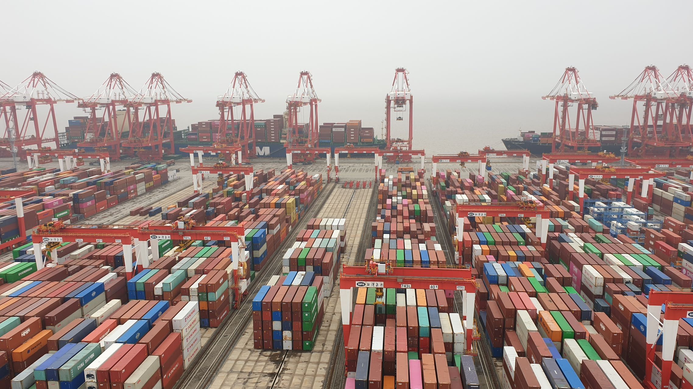 ▲▼ 洋山港、馬英九、上海            。（圖／記者任以芳攝）