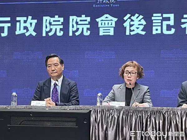 ▲▼行政院院會後記者會。（圖／記者呂晏慈攝） 