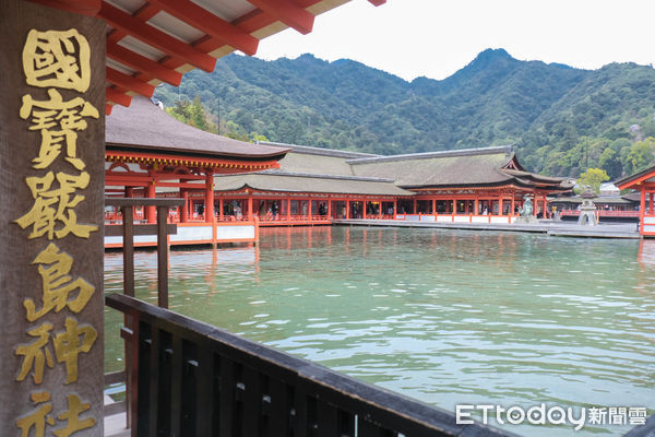 ▲廣島旅遊,宮島嚴島神社,嚴島神社海上鳥居,宮島表參道商店街,楓葉饅頭,日本街道,日本旅遊。（圖／記者彭懷玉攝）