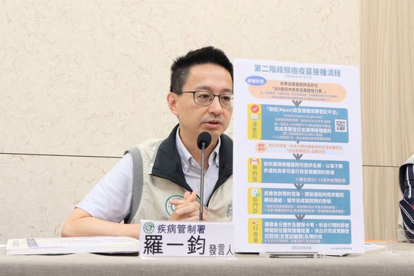 ▲▼疾管署副署長羅一鈞。（圖／疾管署提供）