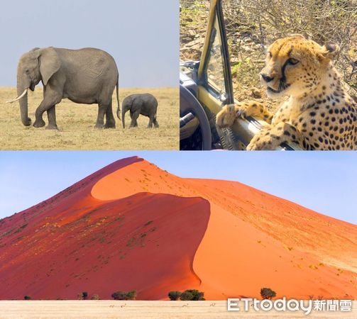 ▲佳繽旅遊是非洲旅遊專家，下圖的納米比亞紅沙漠是全球最古老沙漠。（圖／佳繽旅遊）