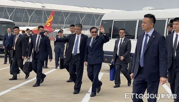 ▲▼馬英九,送機,返台。（圖／記者任以芳攝）