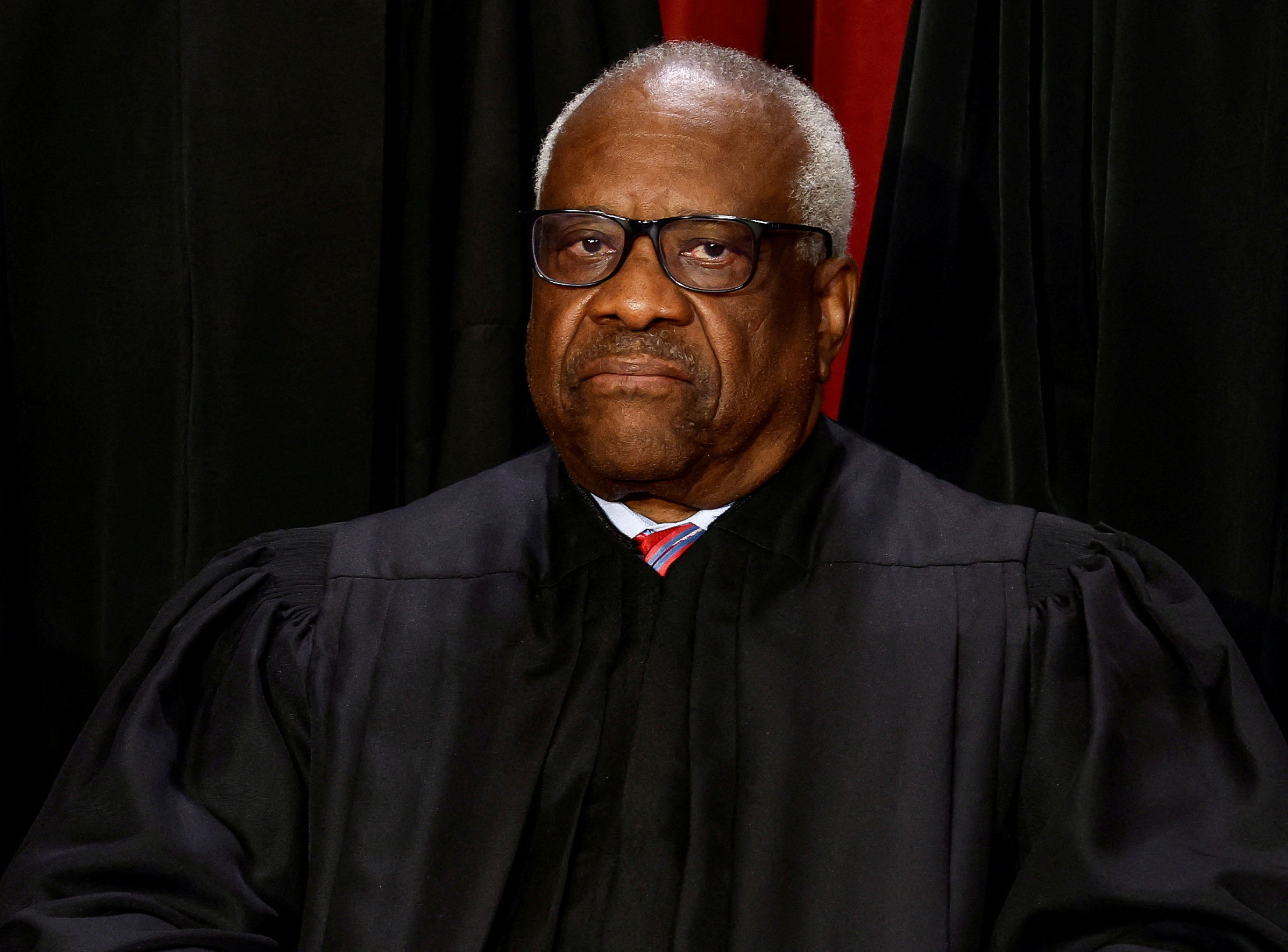 ▲▼美國最高法院保守派大法官湯瑪斯（Clarence Thomas）。（圖／路透）