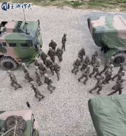 ▲▼環台軍演畫面曝光！解放軍：奪取「制海權、制空權」塑造圍島懾壓。（圖／翻攝玉淵譚天）