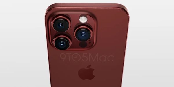 ▲手機收購,手機買賣iPhone 15 Pro酒紅色渲染圖曝光。（圖／取自9to5mac）