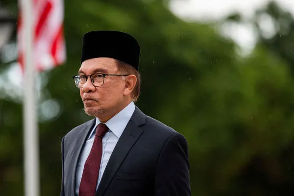 ▲▼馬來西亞首相安華（Anwar Ibrahim）。（圖／路透）