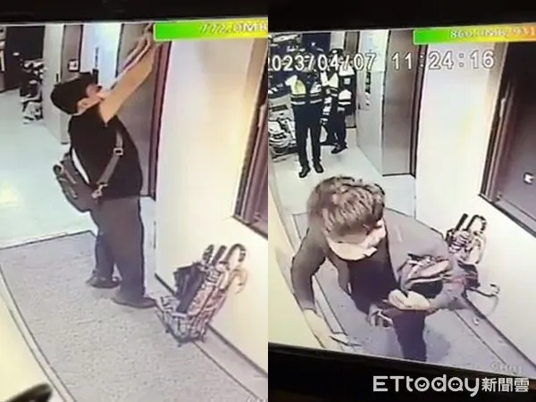 ▲▼北市旅館公會前理事長「持斧頭暴力破門」拒交接　整理小組錄全程。（圖／北市旅館公會整理小組提供）