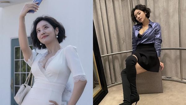 ▲車珠英在《黑暗榮耀》中飾演空姐「崔惠程」。（圖／翻攝自Instagram／jooyoungthej）