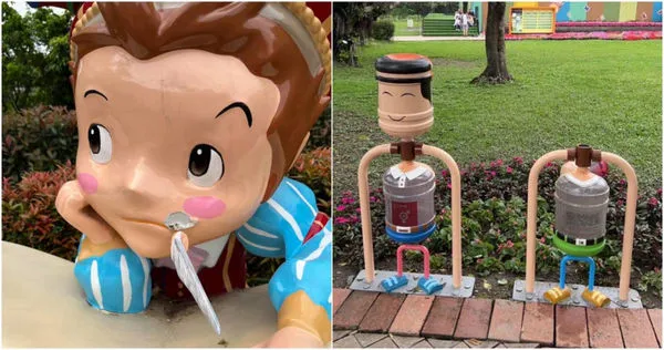 宜蘭綠色博覽會開幕不到2周，園區內的裝置藝術陸續遭到遊客破壞。（圖／報系資料照）