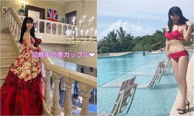 日本嬤孫戀多張美照曝　超狂「比基尼照」網震驚：這有60歲？