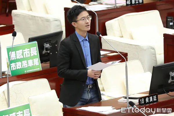 ▲▼台北市議員侯漢廷。（圖／記者李毓康攝）
