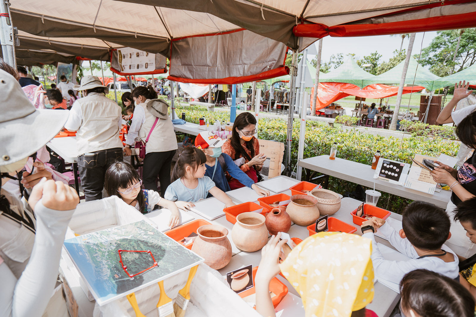 ▲跨國交流歡慶開館20周年 新北考古生活節十三行隆重登場。（圖／新北市文化局提供）